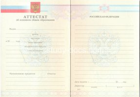 Аттестат за 9 класс 2007-2010 в Салавате