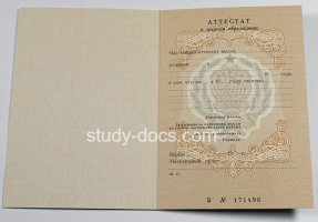 Аттестат за 11 класс до 1994 в Салавате
